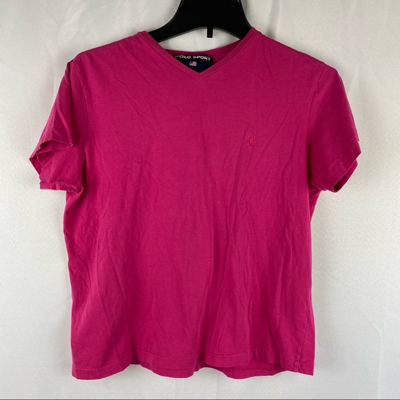 Vintage Neon Pink Polo Sport By Ralph Lauren - Picture 1 of 5